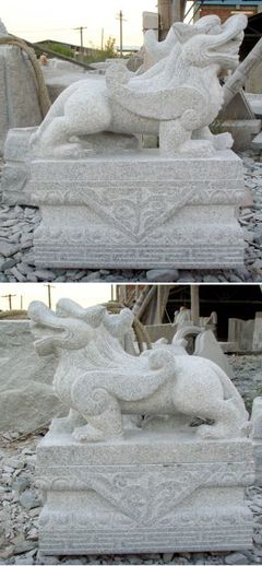 石雕工藝品,石材雕刻,石獅貔貅