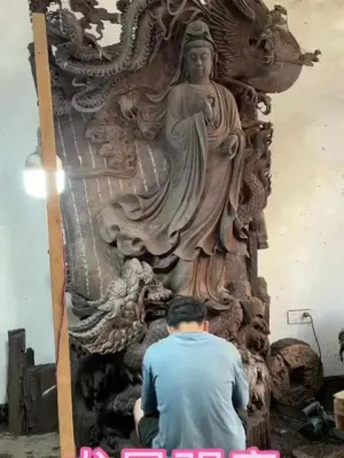 手工藝 雕刻 木雕 工藝品 手工作品展示 民間高手
